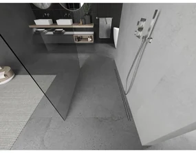 Mexen Kioto, sprchová zástena Walk-In 180 x 200 cm, 8mm číre sklo, chrómový profil, 800-180-002-01-00