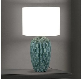 Orion - Stolná lampa TORTUGA 1xE27/40W/230V zelená/biela