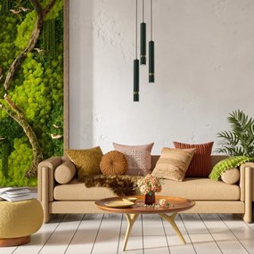 Brilagi - Luster na lanku POKER 3xGU10/25W/230V zelená