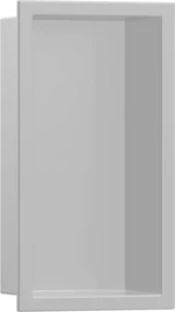 Hansgrohe XtraStoris Original, výklenok do steny s rámom, 300x150x100 mm, betónová šedá, HAN-56057380