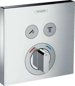 Hansgrohe Shower Select, batéria pod omietku na 2 spotrebiče, chrómová, HAN-15768000