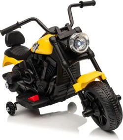 Elektrická motorka STAR žltá
