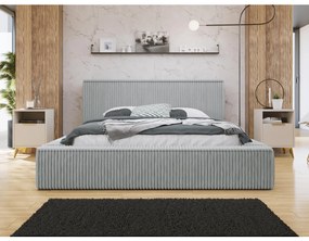 Manželská posteľ s úložným priestorom Gritta S, Dostupné poťahy: Top Sztruks 90, Rozmer postele: 140x200