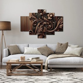 Obraz - Vzor z dreva (150x105 cm)