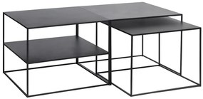 Dizajnový konferenčný stolík Kalean 65 cm čierny