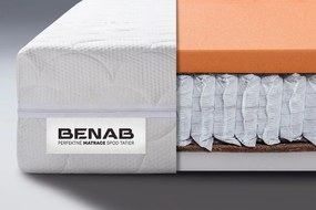 BENAB MULTI S7 tuhý taštičkový matrac (vysoká nosnosť) 120x200 cm Poťah Medicott Silver