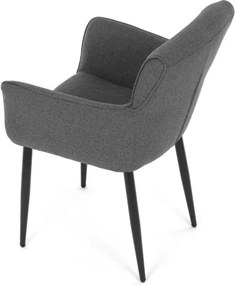 Jedálenská stolička sivá DCH-J2159 GREY2