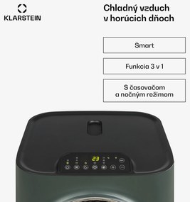Klarstein Kraftwerk Smart 12K, mobilná klimatizácia, 12 000 BTU, ovládanie cez aplikáciu, antracitová