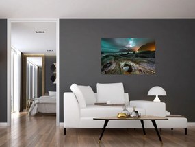Obraz - Nočná scéna (90x60 cm)