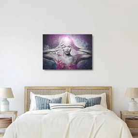 Sklenený obraz - Energia (70x50 cm)