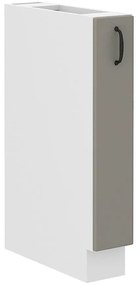 Kuchynská skrinka Stilo claygrey/biely 15d cargo bb