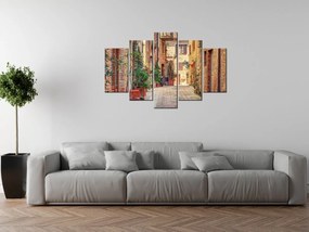 Gario Obraz na plátne Stará cestička v Toskánsku Veľkosť: 125 x 70 cm