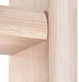 Nástenné svietidlo 1xE27/60W/230V dub