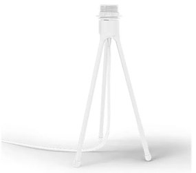 Biely stolový stojan tripod na svietidlá UMAGE, výška 36 cm