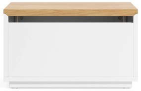 Truhla v dekore duba v prírodnej farbe 60x35 cm Abilen – Kave Home