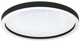 EGLO LED múdre prisadené osvetlenie MONTEMORELOS-Z, 34,5 W, teplá biela-studená biela, RGB, 57cm, čierne