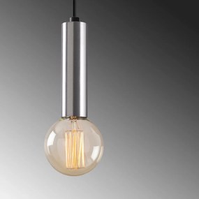 Závěsný lustr Tempo III stříbrný