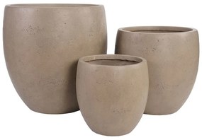 Kvetináče v súprave 3 ks ø 54 cm Beckley – House Nordic