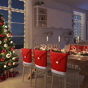 Tutumi Tutumi, sviatočný poťah na stoličku Santa čiapka 4 ks 380667, červená, CHR-00005