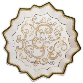 Biely porcelánový tanier ø 23.5 cm Vassoio - Brandani