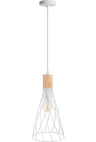 Toolight Toolight, stropné svietidlo 1xE27 APP1269-1CP, biela, OSW-06584