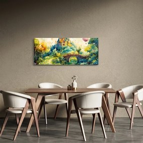 Obraz - Rozprávkový zámok (120x50 cm)