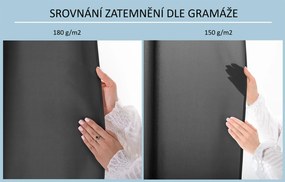 Záves Carli s dizajnovými pútkami 140x250 cm - výber z 10 prevedení