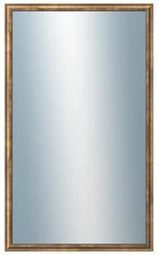 DANTIK - Zrkadlo v rámu, rozmer s rámom 60x100 cm z lišty TRITON zlatá (2142)