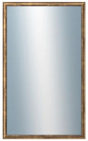 DANTIK - Zrkadlo v rámu, rozmer s rámom 60x100 cm z lišty TRITON zlatá (2142)
