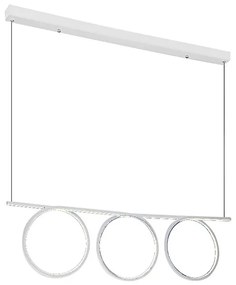 Závesné LED svietidlo Loop, 1x LED 60w, 3000k, w