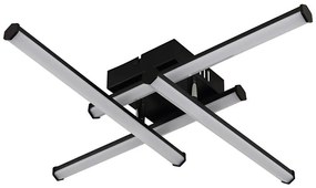 Globo 67342-24 - LED Stropné svietidlo KIRINA LED/24W/230V 3000K čierna