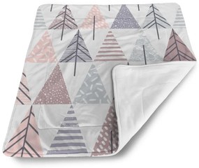 Sablio Deka pre bábätko Farebné stromčeky - 80x100 cm