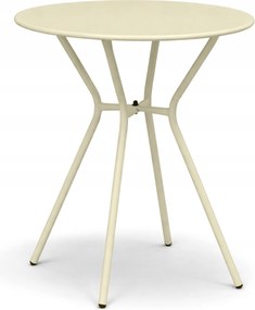Dekorstudio Kávový stolík COMO krémový- 60 cm