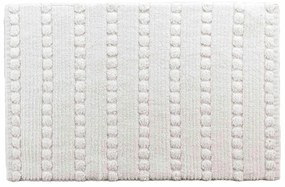 Biela kúpeľňová predložka 50x80 cm Cleonis – douceur d'intérieur