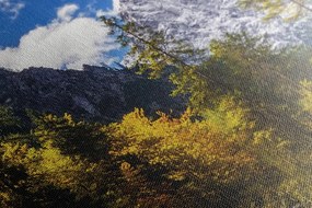 Obraz horská krajina - 150x50
