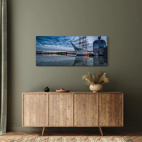 Obraz plachetnice (120x50 cm)