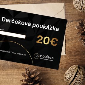 Darčekový poukaz v hodnote 20€ - tlačená verzia