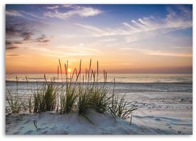 Gario Obraz na plátne Západ slnka na pláži Rozmery: 60 x 40 cm