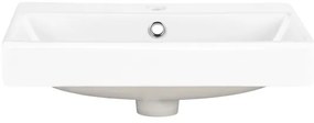COMAD UN-RITA-GW-50 - Umývadlo na dosku RITA 50x40 cm keramika/biela lesklá