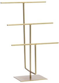 MADAM STOLTZ Stojánek na šperky Matt Brass 23 cm