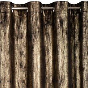 ZATEMŇOVACÍ ZÁVES NA KRÚŽKOCH EMILA 140X250 CM VZOROVANÁ
