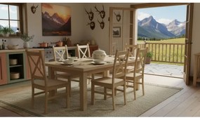 Jedálenská stolička NATE dub sonoma