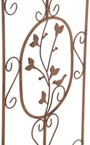 Mriežka na ruže Burg - 122 x 35 cm - Hnedá antik