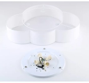 Brilagi - Detské stropné svietidlo NIMBUS 4xE27/15W/230V 46x63 cm biela