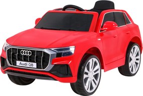 Ramiz Elektrické autíčko Audi Q8 Lift pre deti červené SUV + diaľkové ovládanie