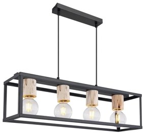 Globo 15476-4H - Luster na lanku HAGAR 4xE27/60W/230V