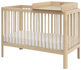 Pinio Detská postieľka Pure 120 x 60 cm - prírodná