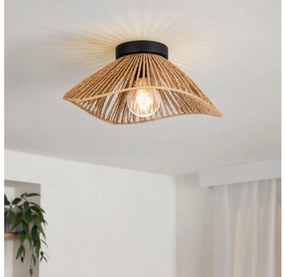 Eglo 44071 - Stropné svietidlo LAVISTER 1xE27/60W/230V hnedá