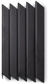 Čierny kovový nástenný vešiak Sensu – Spinder Design