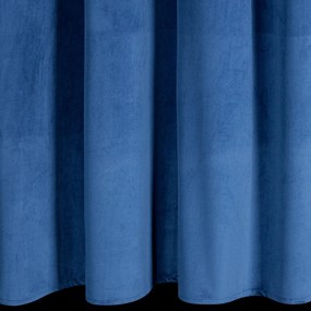 ZATEMŇOVACÍ ZÁVES NA KRÚŽKOCH ERIN 140X250 CM TMAVOMODRÁ